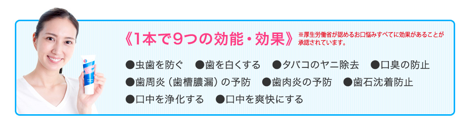 薬用ホワイトニングデンタクリーン